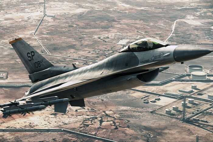 Украина подтвердила потерю ещё одного истребителя F-16